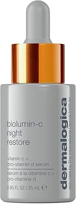 Dermalogica BioLumin-C Night Restore Vitamin C Serum, 1.0 fl oz