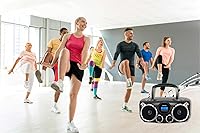 Riptunes Portable CD Player Bluetooth Stereo Boombox — image 4