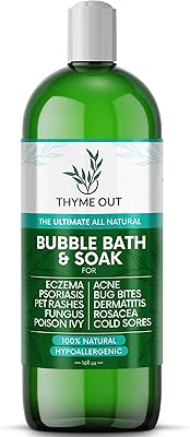 Thyme Out Organic Plant Based Bubble Bath 16oz