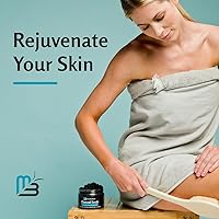 M3 Naturals Exfoliating Charcoal Scrub with Collagen & Stem Cells, 12oz — image 7