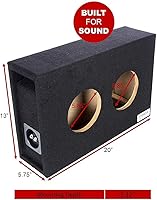 Atrend 6.5DVME BBox Series 6.5″ Dual Shallow Hyper Vented Enclosure — image 4