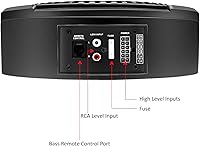 Recoil SL1708 8″ Under Seat Slim Amplified Car Subwoofer — image 5