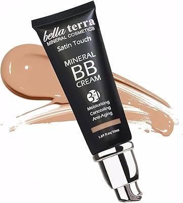 Bellaterra Cosmetics BB Cream - Medium 104, 1.69 oz