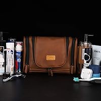 MIRASON Travel Toiletry Bag - Brown — image 6