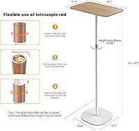 POLESTO Portable Laptop Floor Stand XY38 — image 7