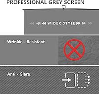 RAUBAY 78.7 x 82.7in Large Collapsible Gray Backdrop Screen — image 3