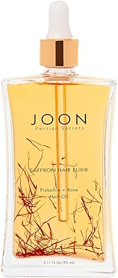 Joon Saffron Hair Elixir Pistachio + Rose Hair Oil 3.11oz