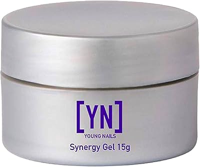 Young Nails Synergy Gel Hard Builder Gel, Clear, 15g