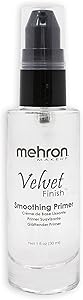 Mehron Makeup Velvet Finish Smoothing Primer 1 fl oz Review