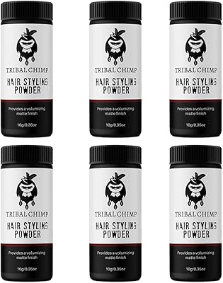 Tribal Chimp Hair Styling Powder 6-Piece Set