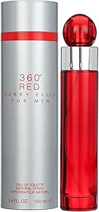 Perry Ellis 360° Red Eau De Toilette Spray for Men, 3.4 fl oz