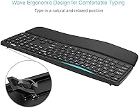Arteck Bluetooth Universal Wave Keyboard — image 2