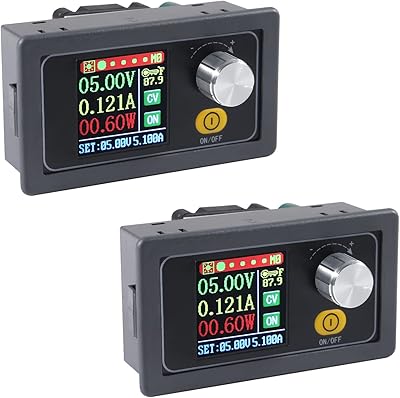 DORHEA 2PCS Buck Boost Converter Adjustable Voltage Regulator