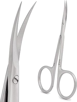 Maluk Professional Curved Cuticle Scissors SE-20/2