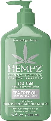 HEMPZ Tea Tree Herbal Body Moisturizer 17 oz.