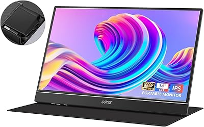 G-STORY 14-inch Portable Monitor FHD 1080P
