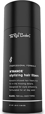 The Rich Barber N’Hance Hair Building Fibers 25g Dark Brown