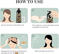 TYAYW Dark Brown Hair Dye Shampoo 500ml — image 6