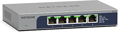 NETGEAR MS105 5-Port Multi-Gigabit Ethernet Switch