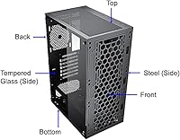 Bgears b-Optillusion Gaming PC ATX Case — image 8