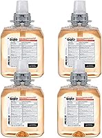 GOJO Luxury Foam Antibacterial Handwash, Fresh Fruit Fragrance, 1250 mL Refill (Pack of 4) — image 1