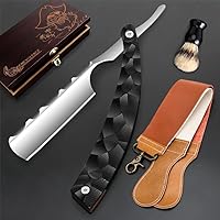 SNBNX Professional Straight Blade Razor Kit with Strop — image 1