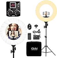 GVM GV14 14-inch Bi-Color LED Ring Light Kit — image 1