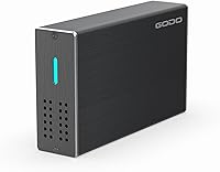 GODO 2.5 inch Dual Bay RAID Enclosure, 16TB Max Capacity — image 1