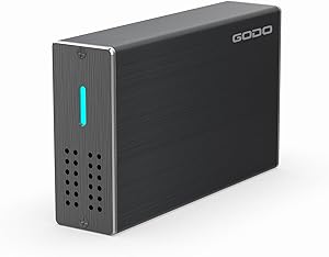 GODO 2.5 inch Dual Bay RAID Enclosure, 16TB Max Capacity