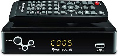 Ematic AT103B Digital TV Converter Box