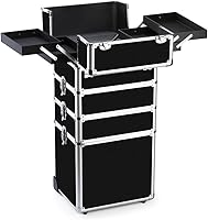 OUDMAY Makeup Train Case 4 in 1 Rolling Organizer — image 2