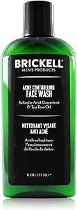Brickell Men's Acne Face Wash, 6oz Review
