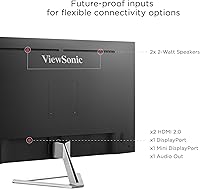 ViewSonic VX3276-4K-MHD 32-Inch 4K UHD Monitor — image 4