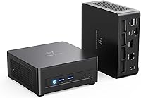 MINISFORUM DeskMini UM760 Slim Mini PC, AMD Ryzen 5 7640HS, 16GB RAM, 1TB SSD — image 9