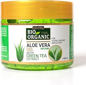 INDUS VALLEY Bio Organic Pure Aloe Vera Gel with Green Tea Extract 400mL Review