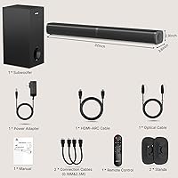 Wohome S111 Pro 4.1 Channel Sound Bar with Subwoofer — image 6