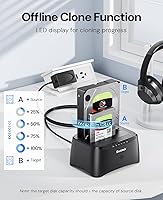 dockteck Dual Bay External Hard Drive Docking Station — image 4