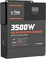 LiTime 3500W Pure Sine Wave Solar Inverter Charger — image 1
