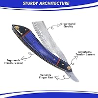 Qureshi Damascus Steel Straight Razor — image 4