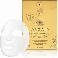 ORGAID Organic Sheet Mask - Vitamin C & Revitalizing (Pack of 4) — image 1