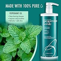 Brocato Peppermint Scrub Purifying Shampoo 32 oz — image 4