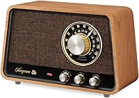 Sangean WR-55 50th Anniversary Edition Analog Wooden Cabinet Radio — image 2