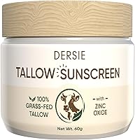 Dersie Beef Tallow Sunscreen with Zinc Oxide SPF 30, 4.23oz — image 1