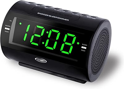 Jensen JCR-210 AM/FM Dual-Alarm Clock Radio