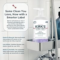 Kirk's 3-in-1 Head to Toe Nourishing Liquid Cleanser, Lavender & Vanilla, 32 Fl Oz - 2 Pack — image 7
