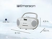 Emerson EPB-3003 Portable CD Player Boombox — image 8