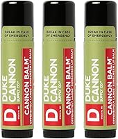 Duke Cannon Cannon Balm Tactical Lip Balm 3-Pack SPF 15 Fresh Mint 0.56oz — image 1