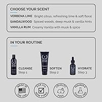 ZEUS Beard Wash Set for Men 8oz Shampoo & Conditioner Verbena Lime — image 6
