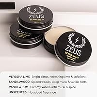 ZEUS Beard Balm Vanilla Rum 2oz — image 6