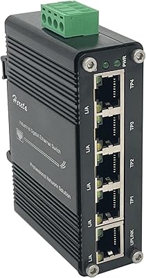 Hereta LNK-IMC005G 5-Port Industrial Gigabit Ethernet Switch